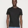 Pier One Uomo 3 PACK - T-shirt Basic - Black/grey/green -Offerta Economica Pier One faaef409c49e489584c4c32392f772cb