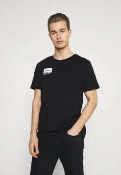 Pier One Uomo T-shirt Con Stampa - Black