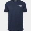 Pier One Uomo GRAPHIC T-SHIRT - T-shirt Con Stampa - Dark Blue -Offerta Economica Pier One fdf7e56d1595414c95cc35d8899a0869