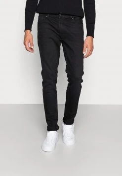 Pier One Uomo Jeans Skinny Fit - Black Denim