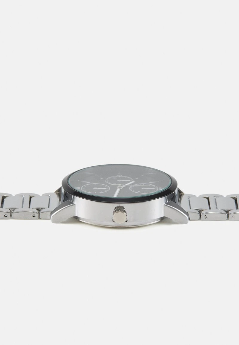 Pier One UNISEX - Orologio - Black/silver-coloured 5 Pier One UNISEX - Orologio - Black/silver-coloured - immagine 3