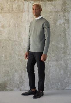 Pier One Uomo LEATHER - Stringate Eleganti - Black