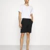 Pier One Uomo LOUNGE HENLEY SHORTS - Pantaloni Del Pigiama - Black -Offerta Economica Pier One fec3eb44610b43a7b8513acb300f5ad3