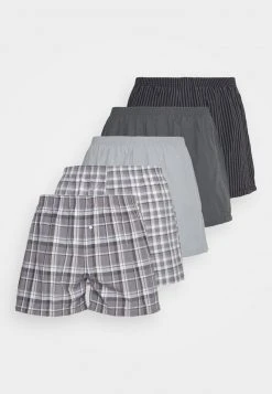 Pier One Uomo 5 PACK - Boxer - Black/grey/white