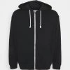 Pier One Uomo Felpa Con Zip - Black -Offerta Economica Pier One ff080b4df988415d83519a9fe801d6d0