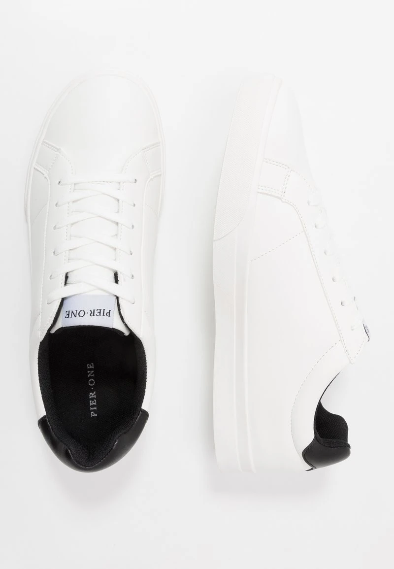 Pier One Uomo UNISEX - Sneakers Basse - White 4 Pier One Uomo UNISEX - Sneakers Basse - White - immagine 2